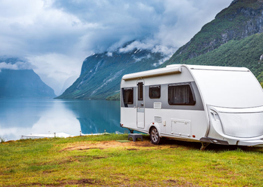 What is a touring caravan?
